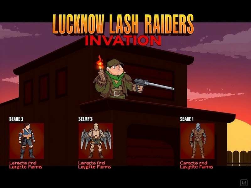 Lucknow Lash Raiders Invasion Character Selection